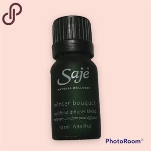 NWOT Saje winter bouquet limited edition diffuser oil